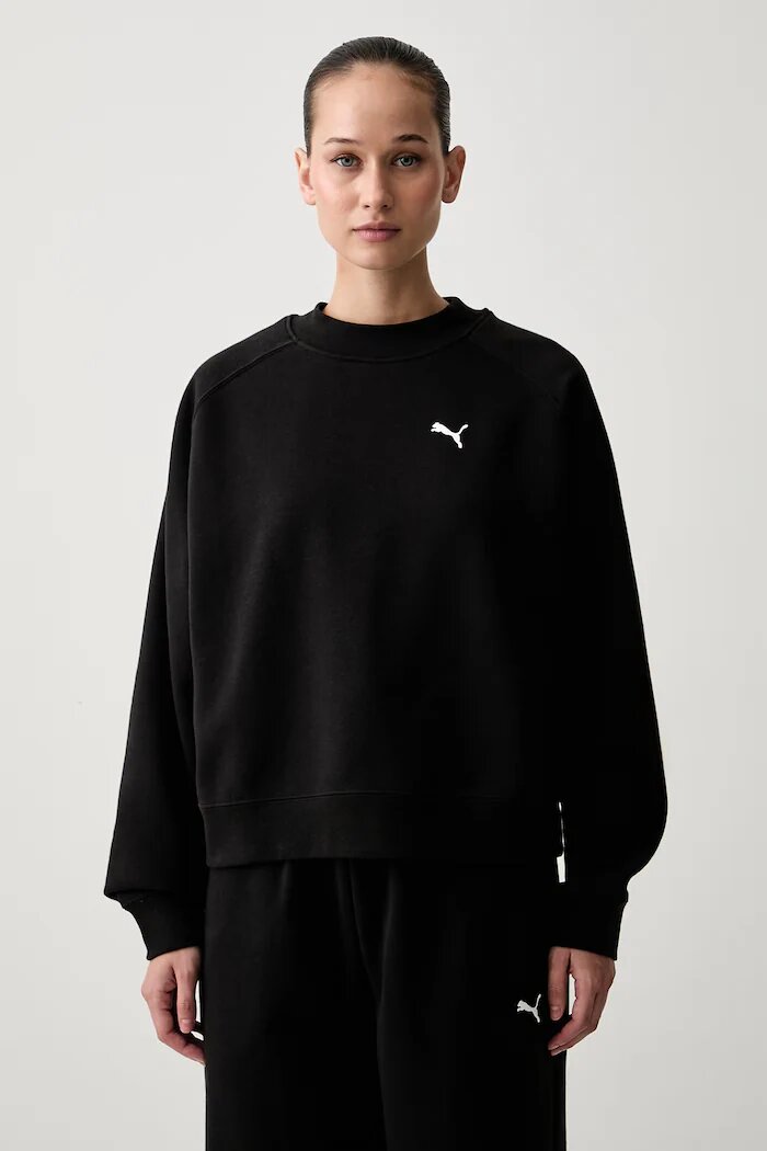 Puma спортен комплект анцуг дамски с памук черен 693995