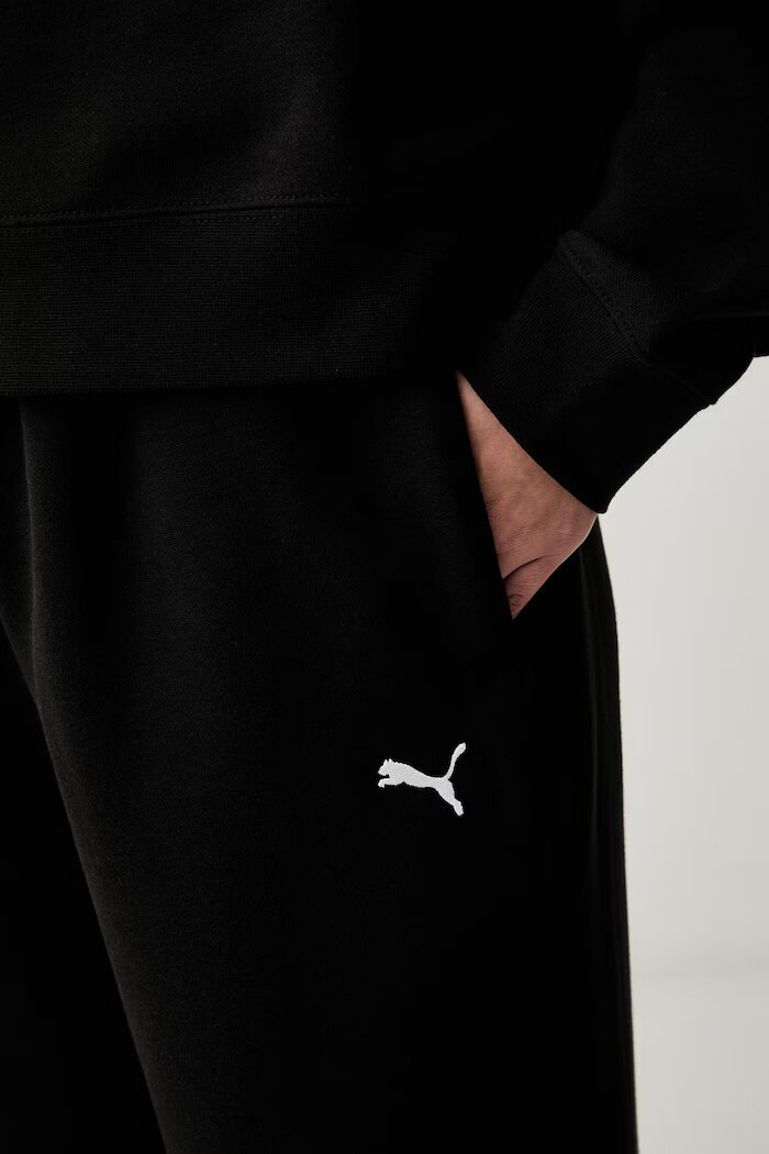 Puma спортен комплект анцуг дамски с памук черен 693995