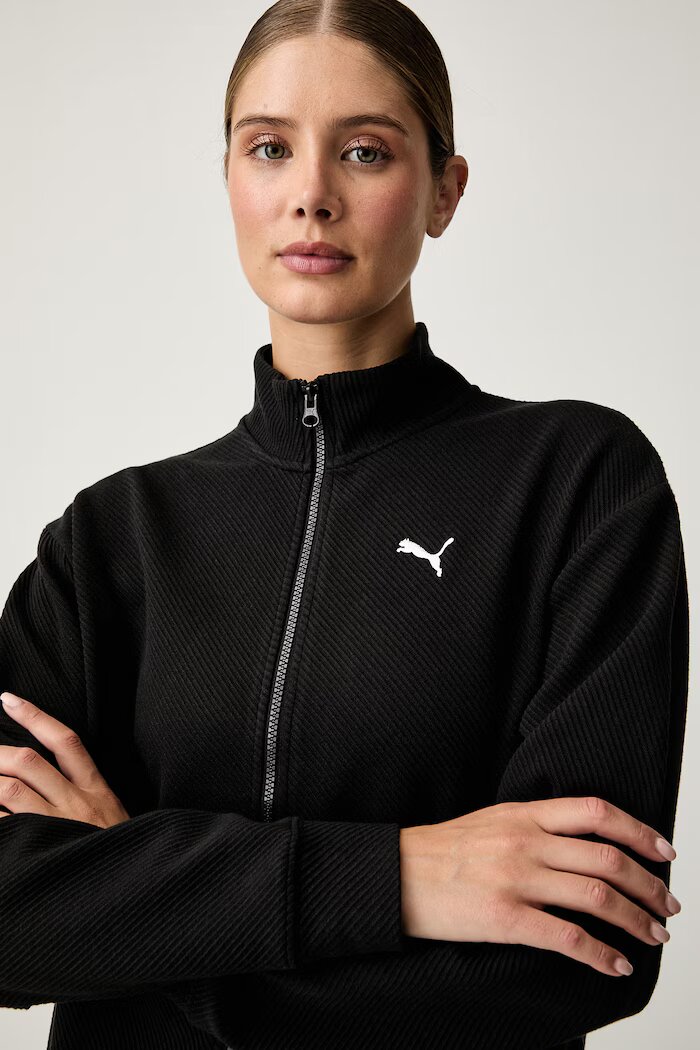 Puma спортен комплект анцуг дамски с памук черен 694001