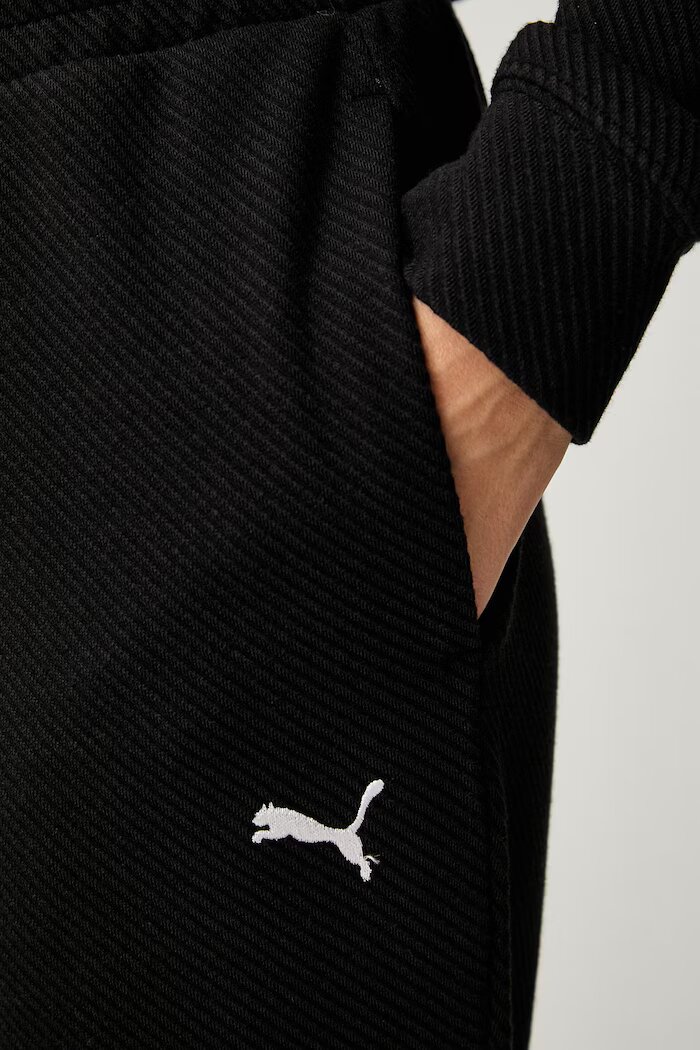 Puma спортен комплект анцуг дамски с памук черен 694001