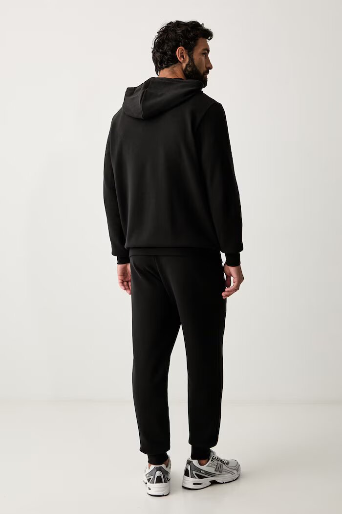 Puma спортен комплект анцуг мъжки от памук Essentials Elevated черен 695216