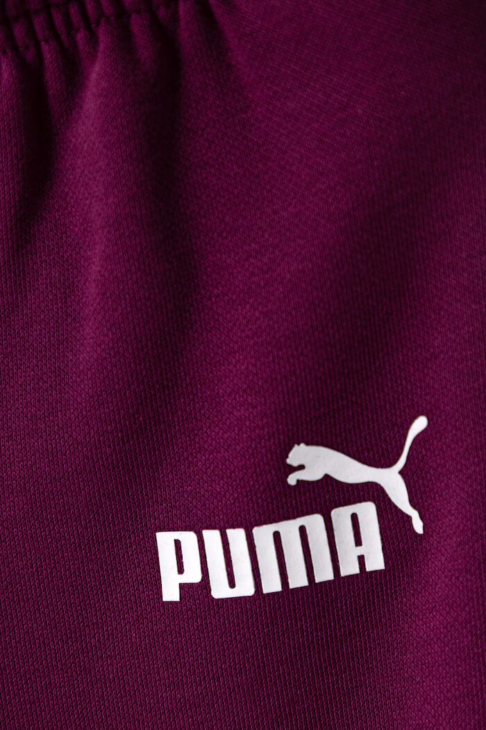 Puma спортен комплект анцуг за деца с памук MINICATS ESS Crew Set FL INF виолетов 686280