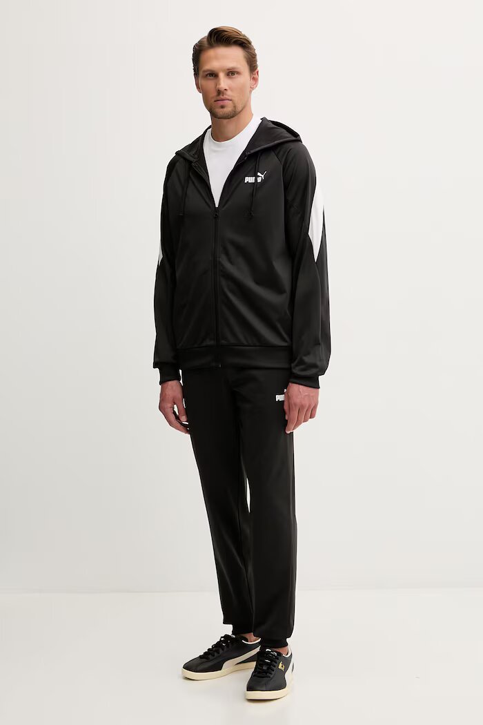 Puma спортен комплект мъжки Hooded Poly suit черен 691768