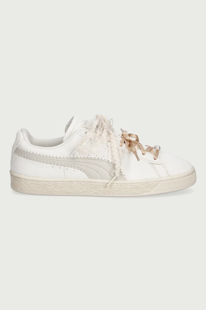 Puma Suede Bloom маратонки дамски от велур бежови 408330