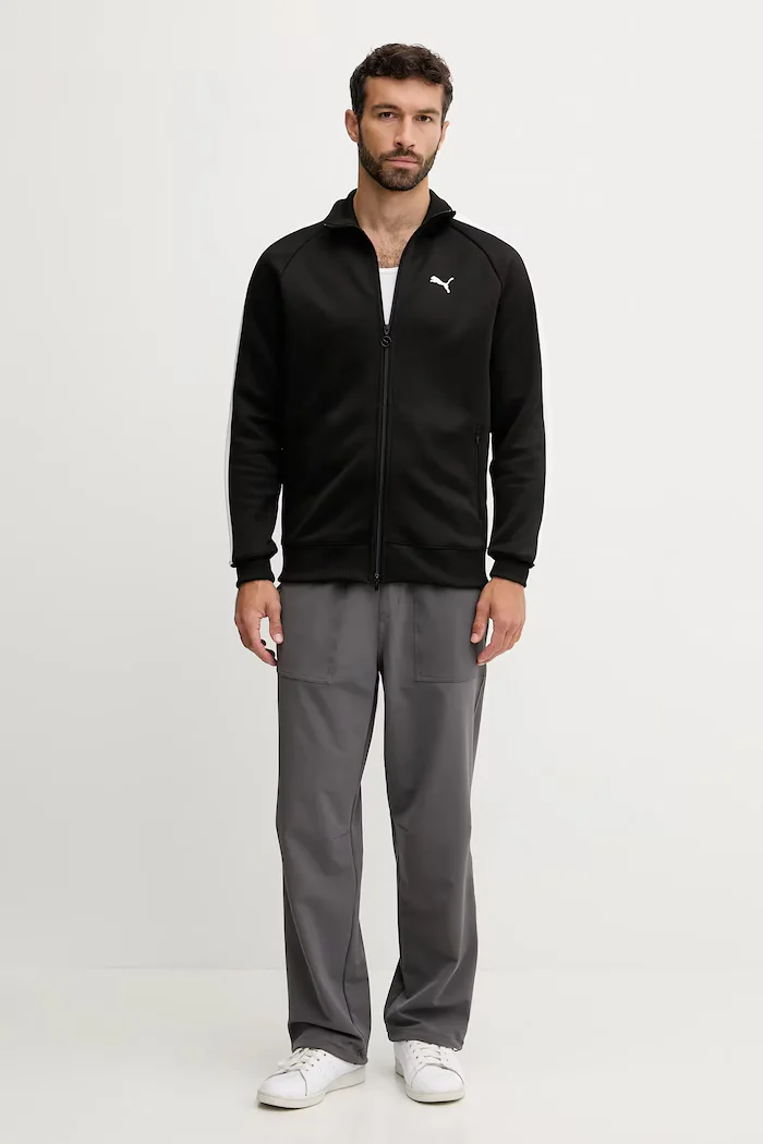 Puma Суичър Always on мъжки в черно с десен 629587
