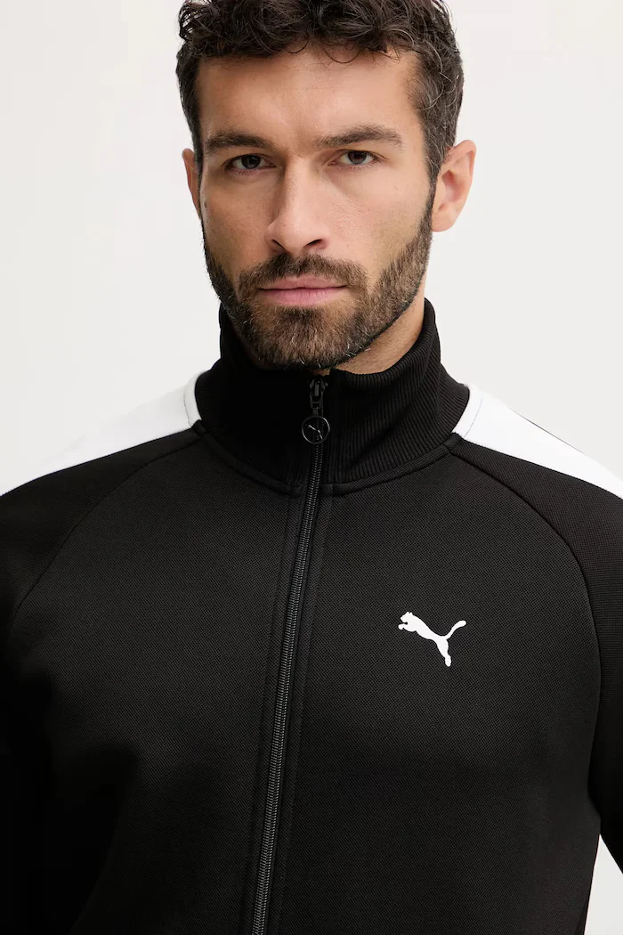 Puma Суичър Always on мъжки в черно с десен 629587