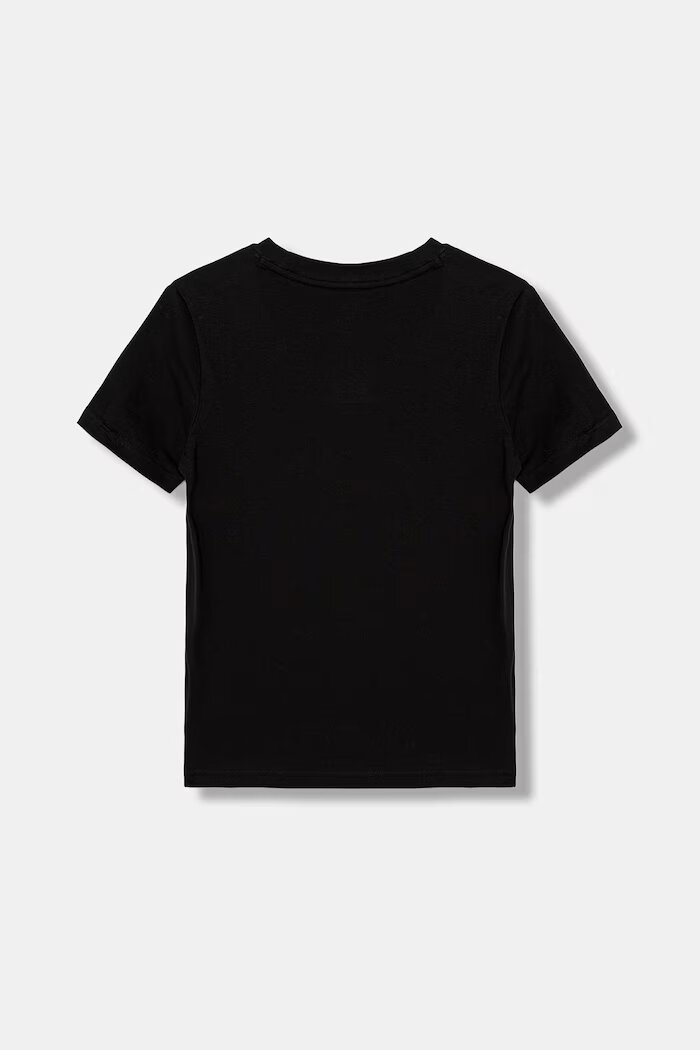 Puma тениска basic за деца от памук ESS 2 COLOR Small No. 1 Logo черна 685779
