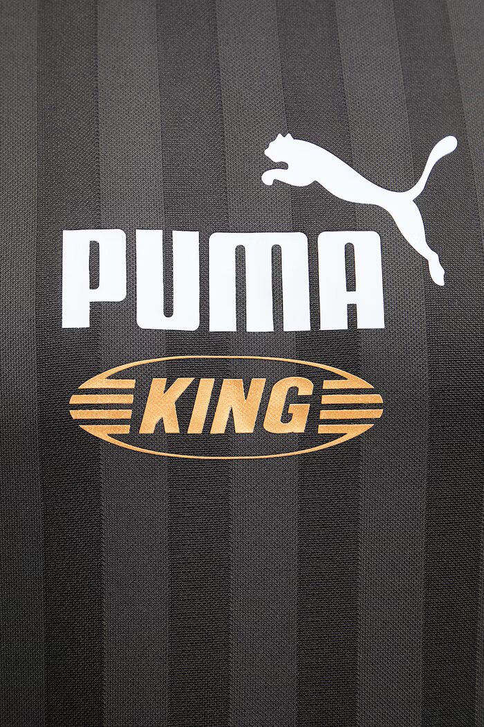 Puma Тениска KING Relaxed Football Jersey в черно с десен 632563