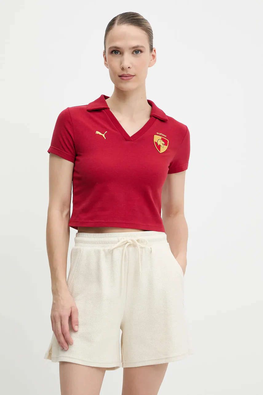 Puma Тениска с яка x HARRY POTTER