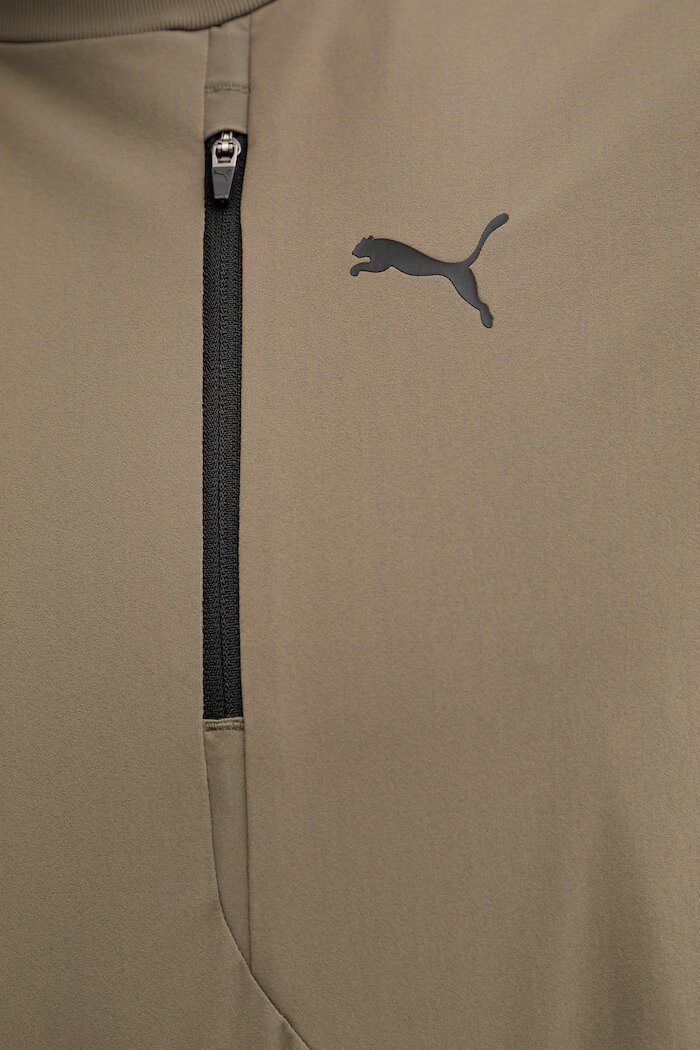 Puma Тениска tech в зелено с изчистен дизайн 634413