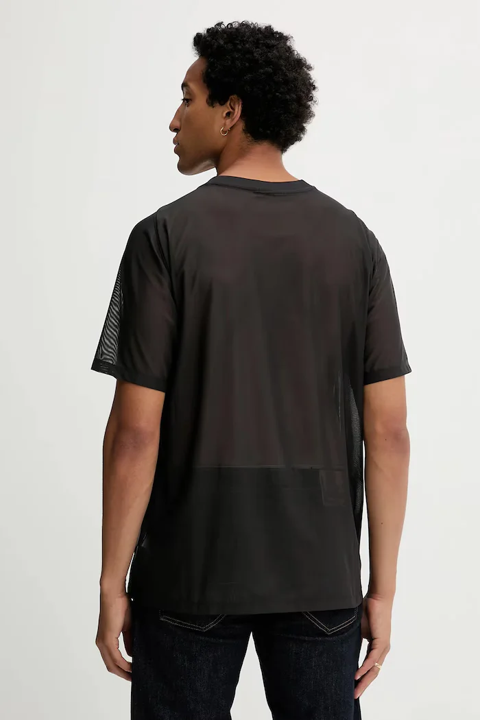 Puma Тениска в черно с десен 632505