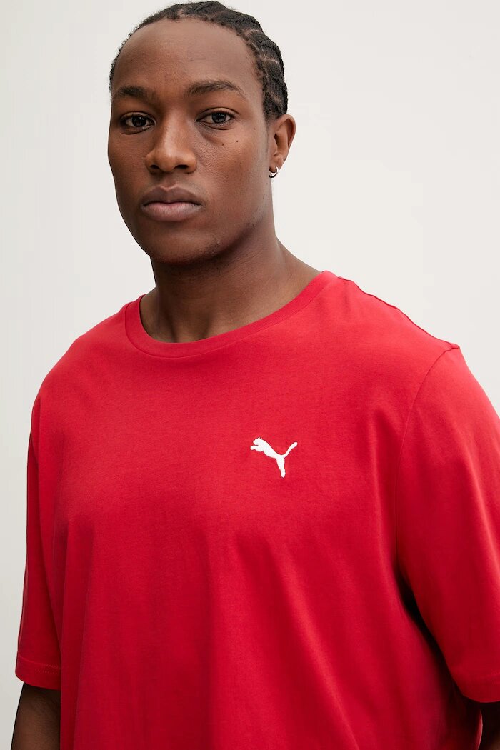 Puma Тениска в тъмносиньо с изчистен дизайн 682538