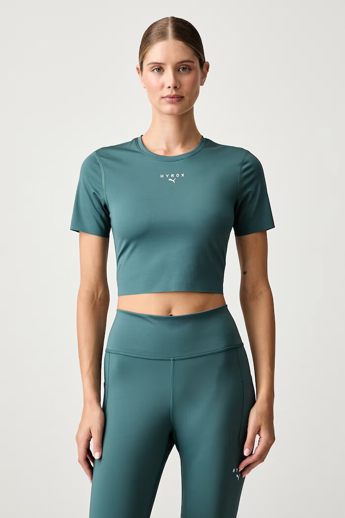 Puma тениска за трениране дамска HYROX тюркоазена 529328