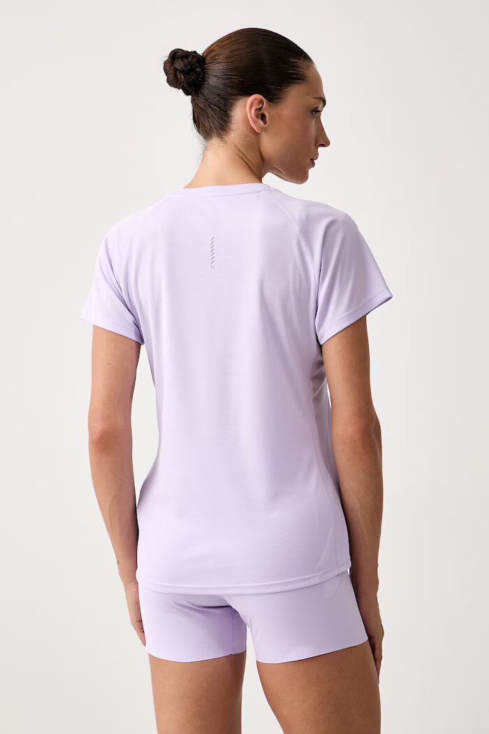 Puma тениска за трениране дамска Run Velocity виолетова 526578