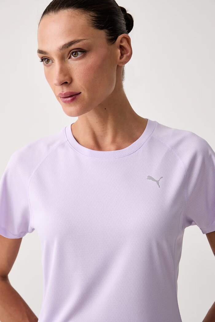Puma тениска за трениране дамска Run Velocity виолетова 526578