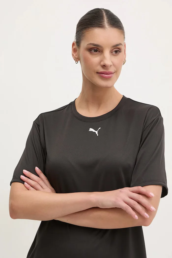 Puma Тениска за трениране Train All Day Essentials в черно 527139