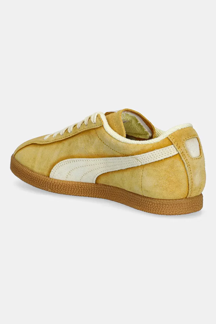 Puma Велурени маратонки Brasil The NeverWorn V в жълто 401643