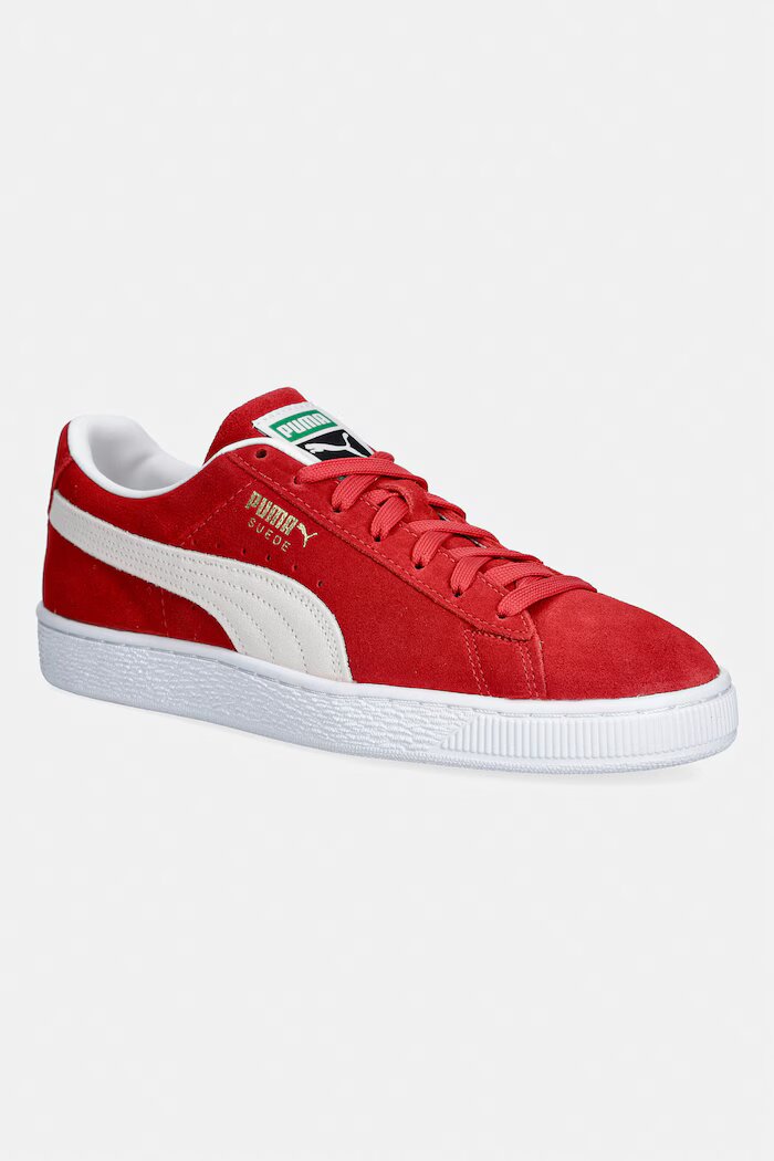 Puma Велурени маратонки Classic XXI в червено 374915.02