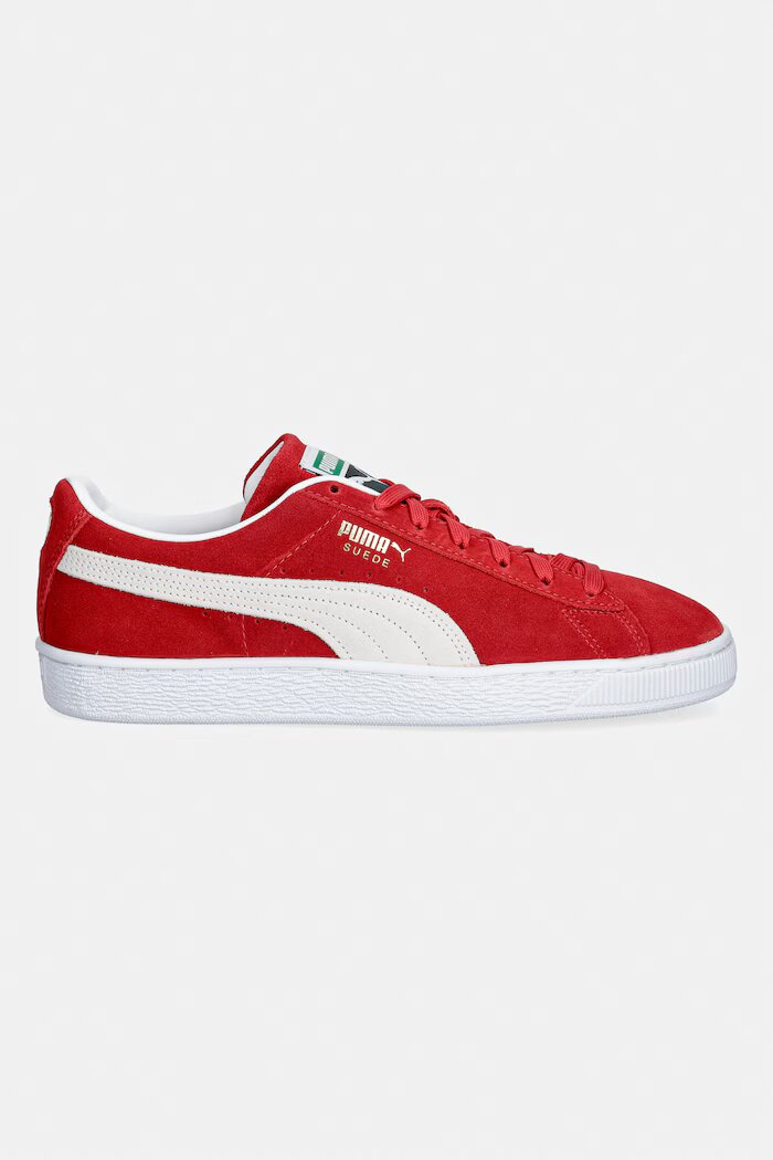 Puma Велурени маратонки Classic XXI в червено 374915.02