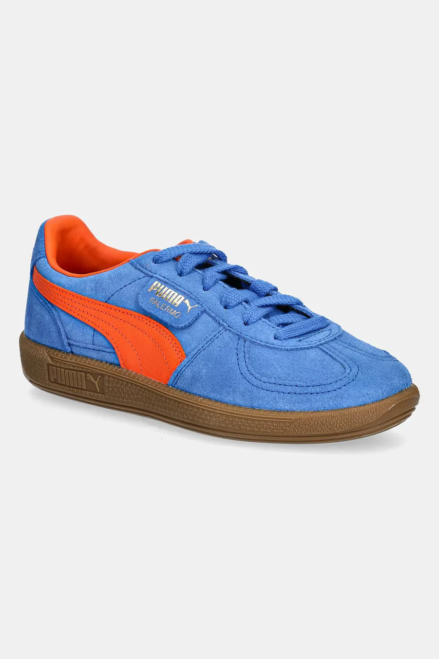 Puma Велурени маратонки Palermo Cobalt Glaze