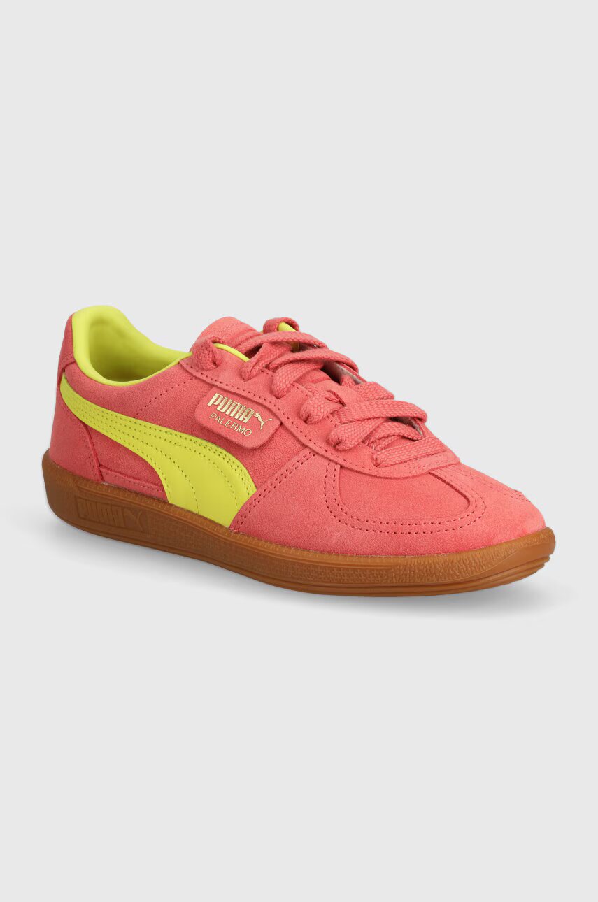 Puma Велурени маратонки Palermo Cobalt Glaze