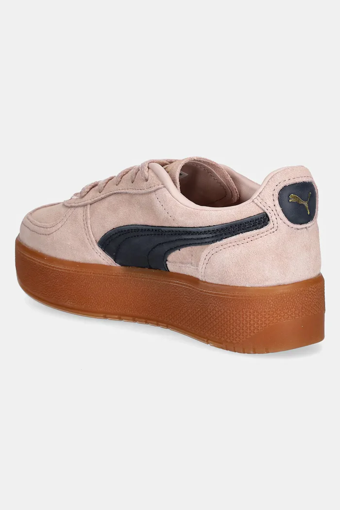 Puma Велурени маратонки Palermo Elevata Wns в розово 399348