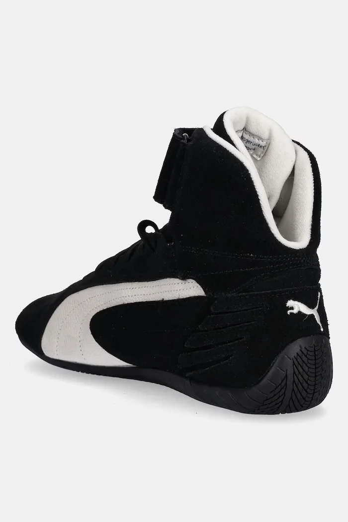 Puma Велурени маратонки Speedcat Mid в черно 400384