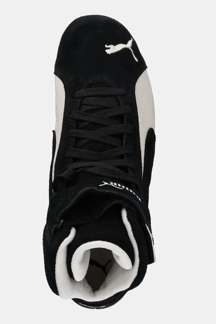 Puma Велурени маратонки Speedcat Mid в черно 400384