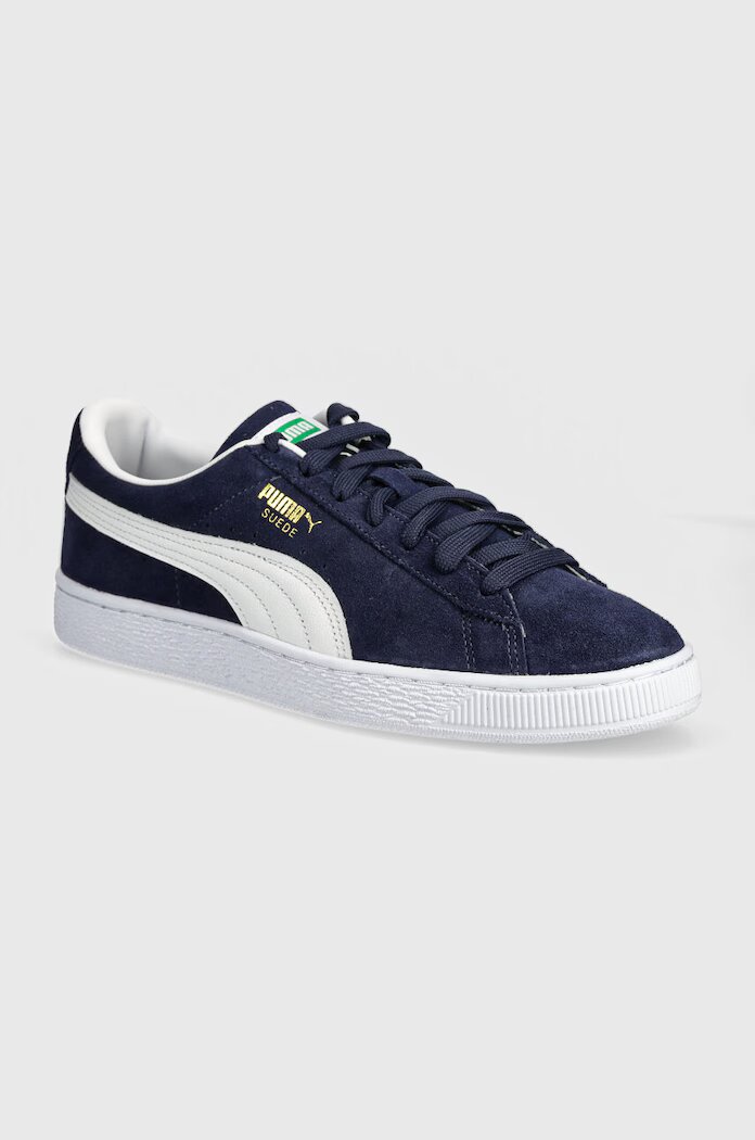 Puma Велурени маратонки Suede Classic в тъмносиньо 399781