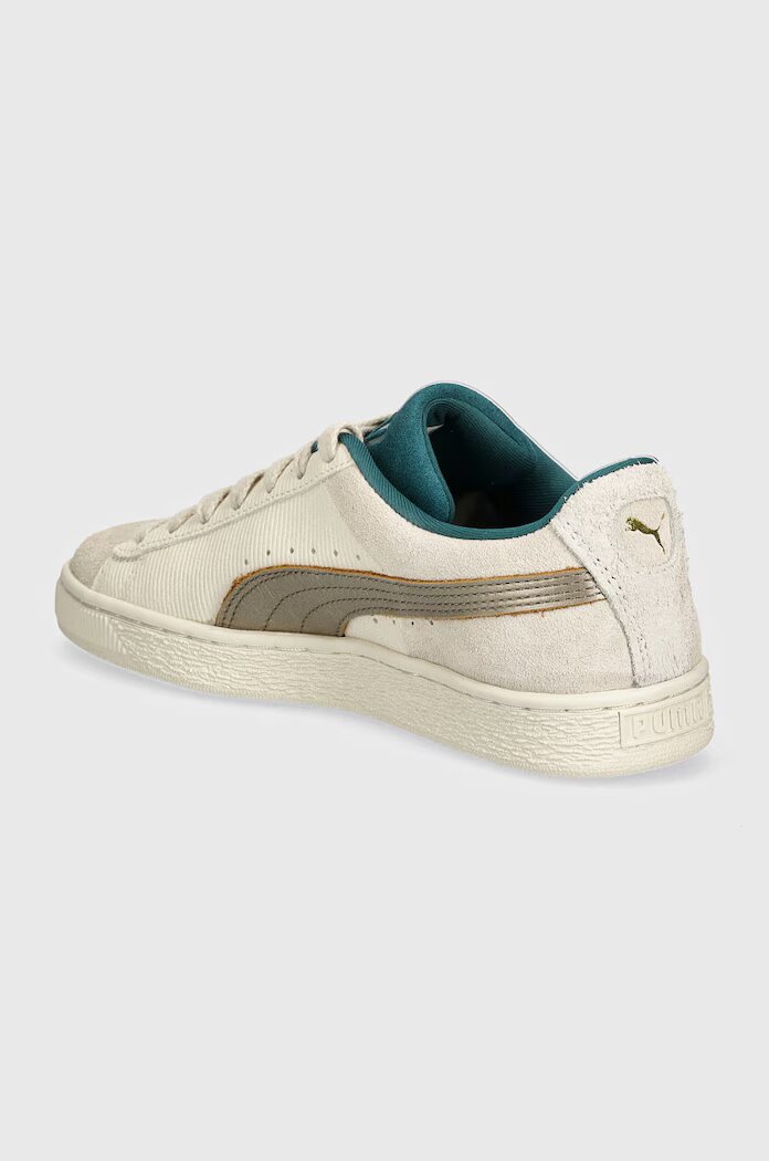 Puma Велурени маратонки Suede Play Paris в сиво 398190