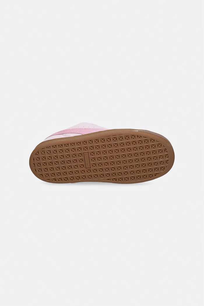 Puma Велурени маратонки Suede XL Fat Laces в розово 405480