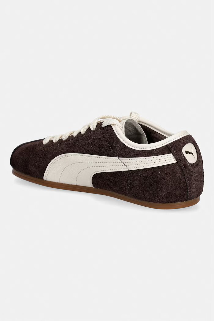 Puma Велурени маратонки Tackle в кафяво 404456