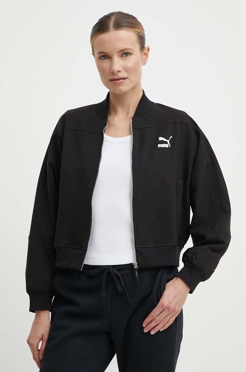 Puma Яке бомбър Classics Shiny Bomber