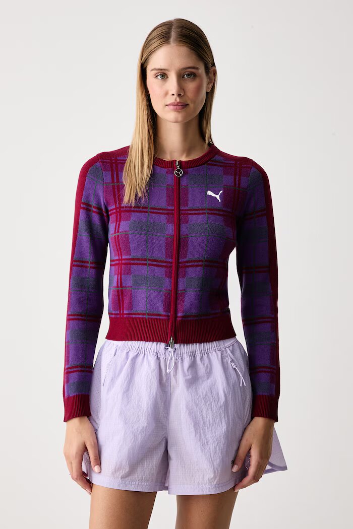 Puma жилетка дамска с памук T7 бордо 636624