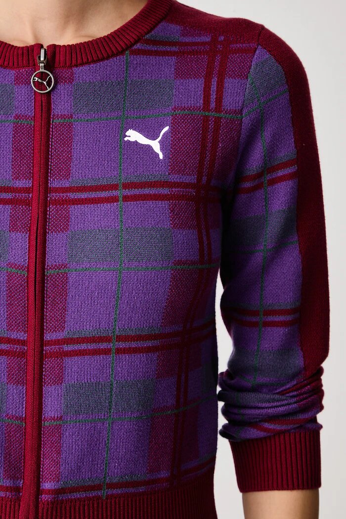 Puma жилетка дамска с памук T7 бордо 636624