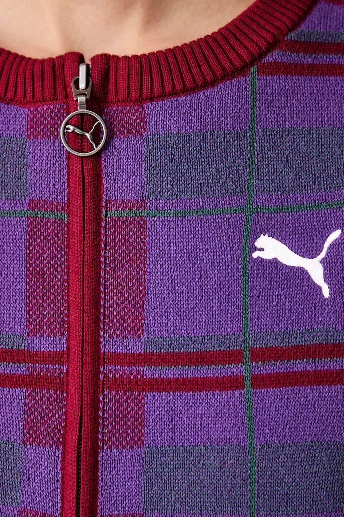 Puma жилетка дамска с памук T7 бордо 636624