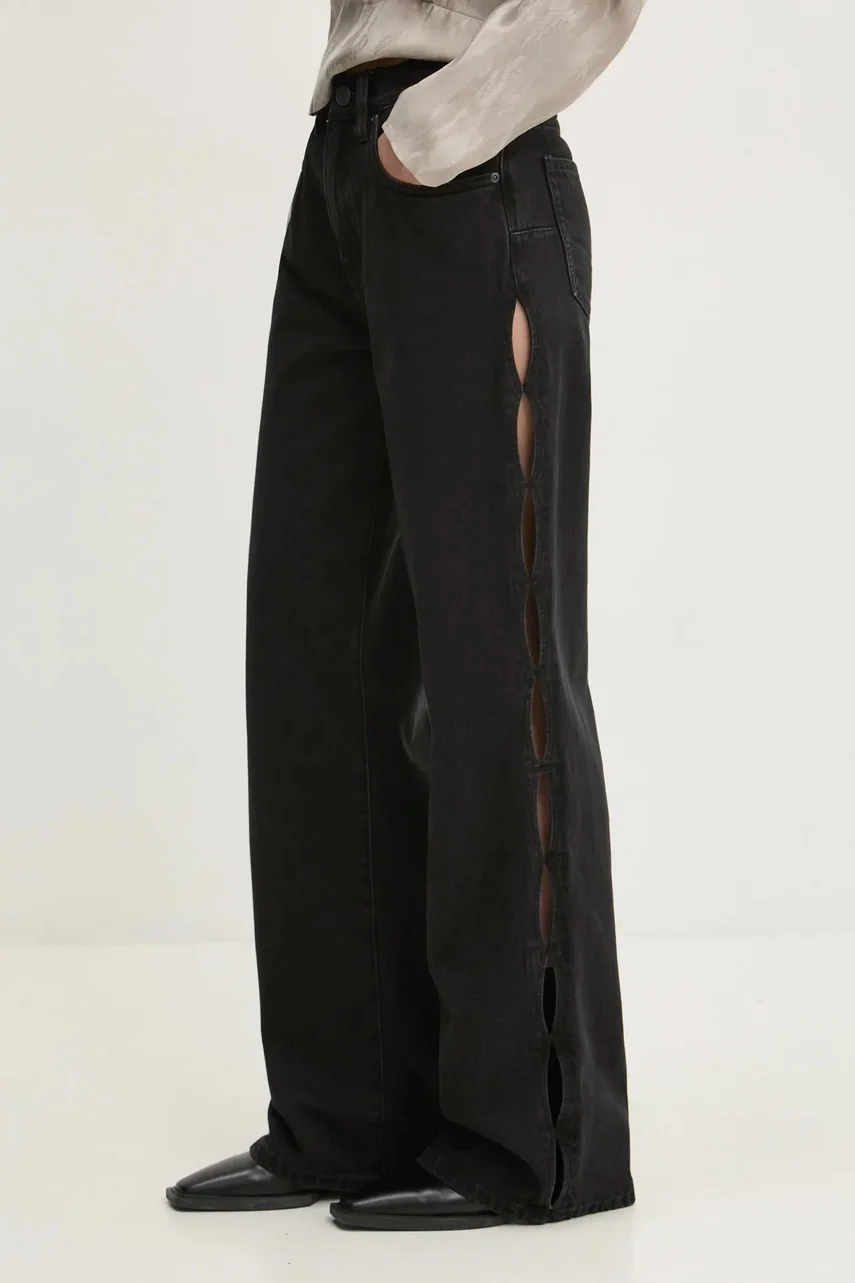 PURPLE BRAND Дънки WIDE SIDE CUT OUT