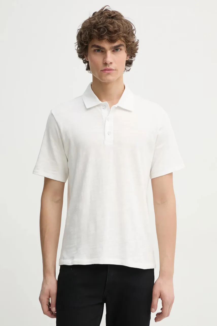 rag & bone Памучна тениска с яка