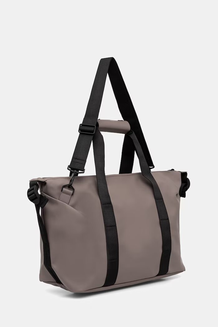 Rains чанта Hilo Weekend Bag Small W3 бежова 14220