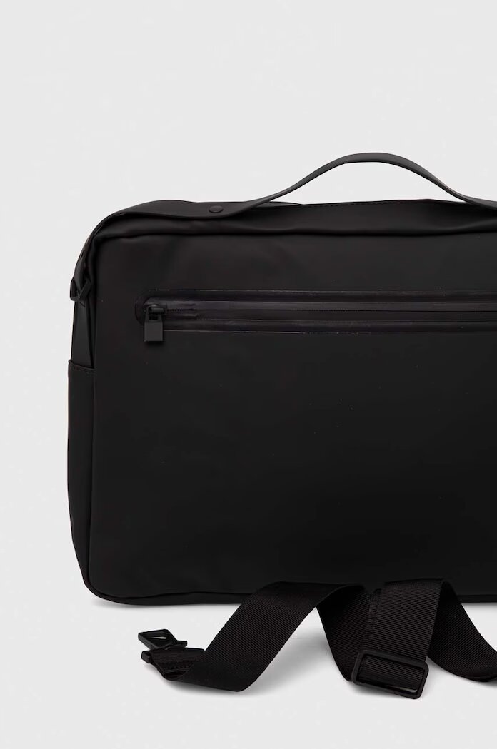Rains Чанта за лаптоп 13290 Messenger Bags в черно