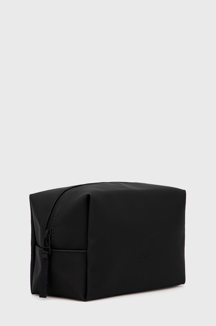 Rains Козметична чанта 15580 Wash Bag Small в черно