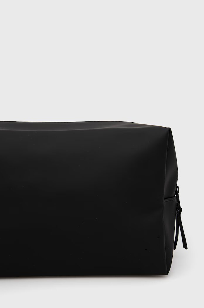 Rains Козметична чанта 15590 Wash Bag Large в черно