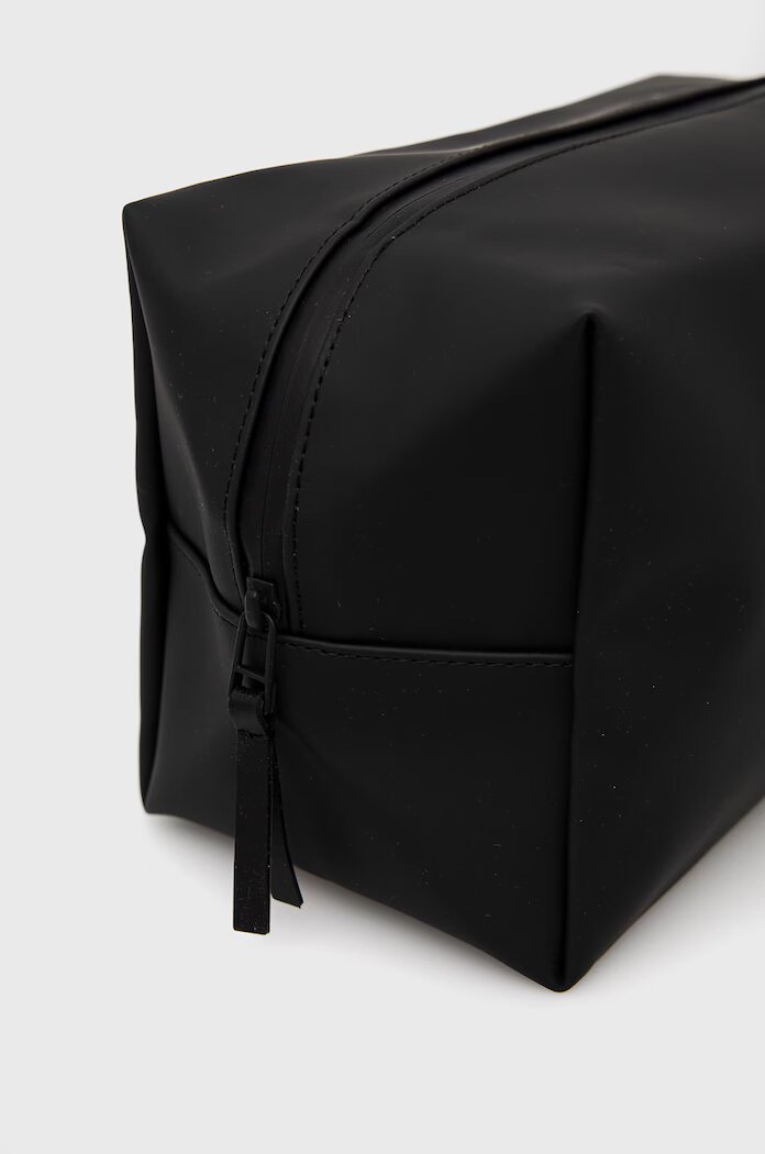 Rains Козметична чанта 15590 Wash Bag Large в черно