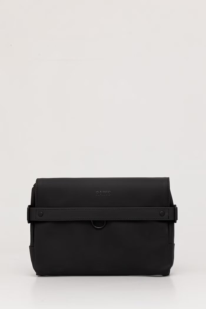 Rains Козметична чанта 16480 OTG Wash Bag W3 в черно 16480
