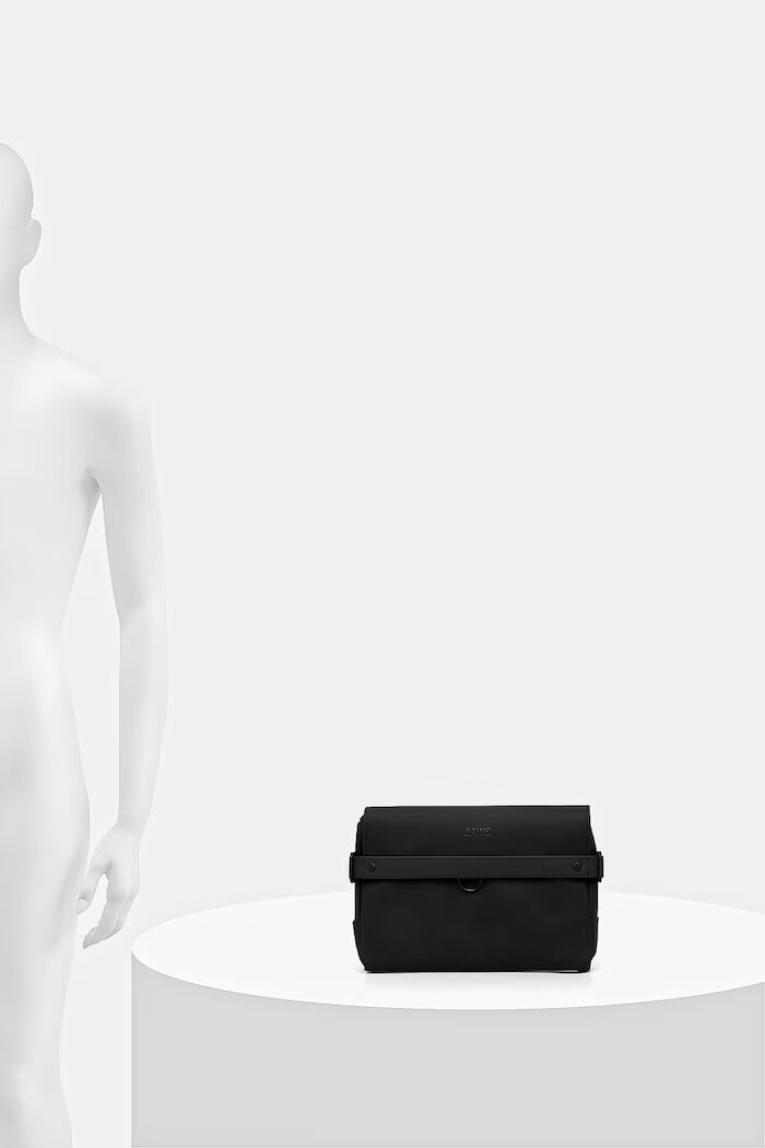 Rains Козметична чанта 16480 OTG Wash Bag W3 в черно 16480