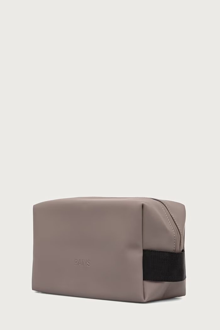 Rains козметична чанта Wash Bag Small кафява 15580