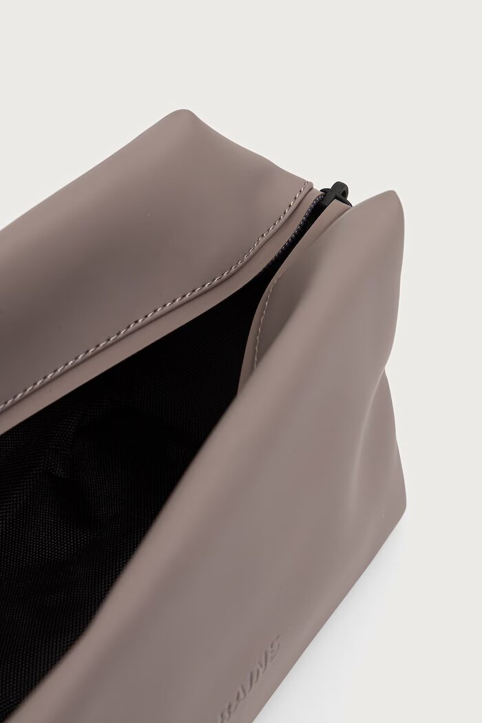 Rains козметична чанта Wash Bag Small кафява 15580