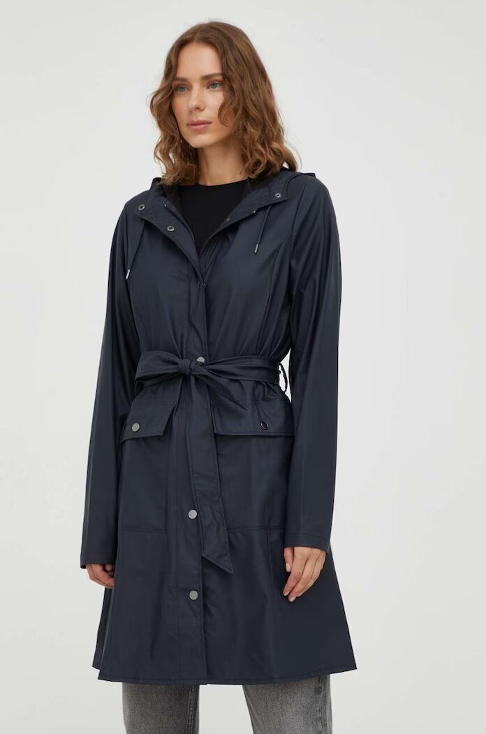 Rains Непромокаемо яке 18130 Jackets в тъмносиньо преходен модел