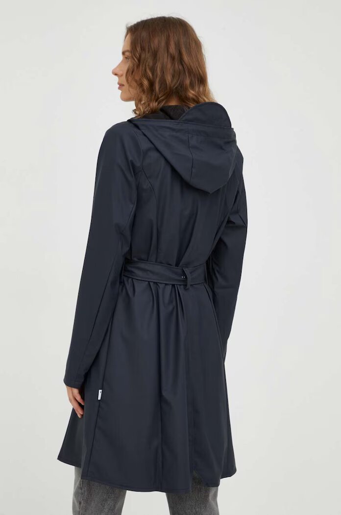 Rains Непромокаемо яке 18130 Jackets в тъмносиньо преходен модел