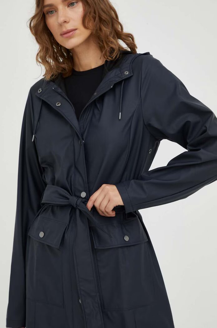Rains Непромокаемо яке 18130 Jackets в тъмносиньо преходен модел